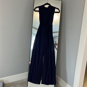 Navy jumpsuit